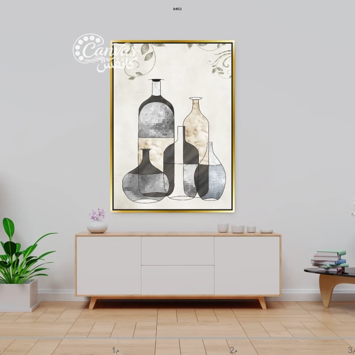 لوحة زجاجية بتصميم عصري وأنيق