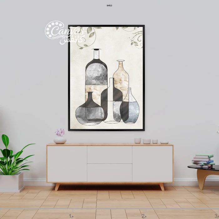 لوحة زجاجية بتصميم عصري وأنيق